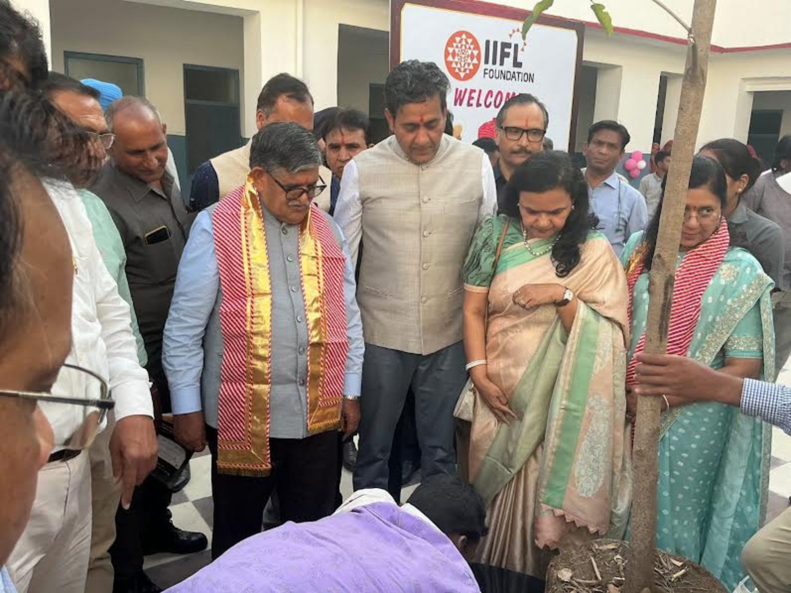 IIFL Foundation Renovates Dharamshala (rest-house) at Maharana Bhupal Hospital