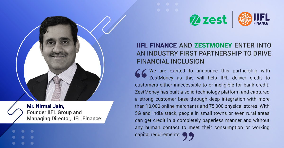 IIFL Finance and ZestMoney 