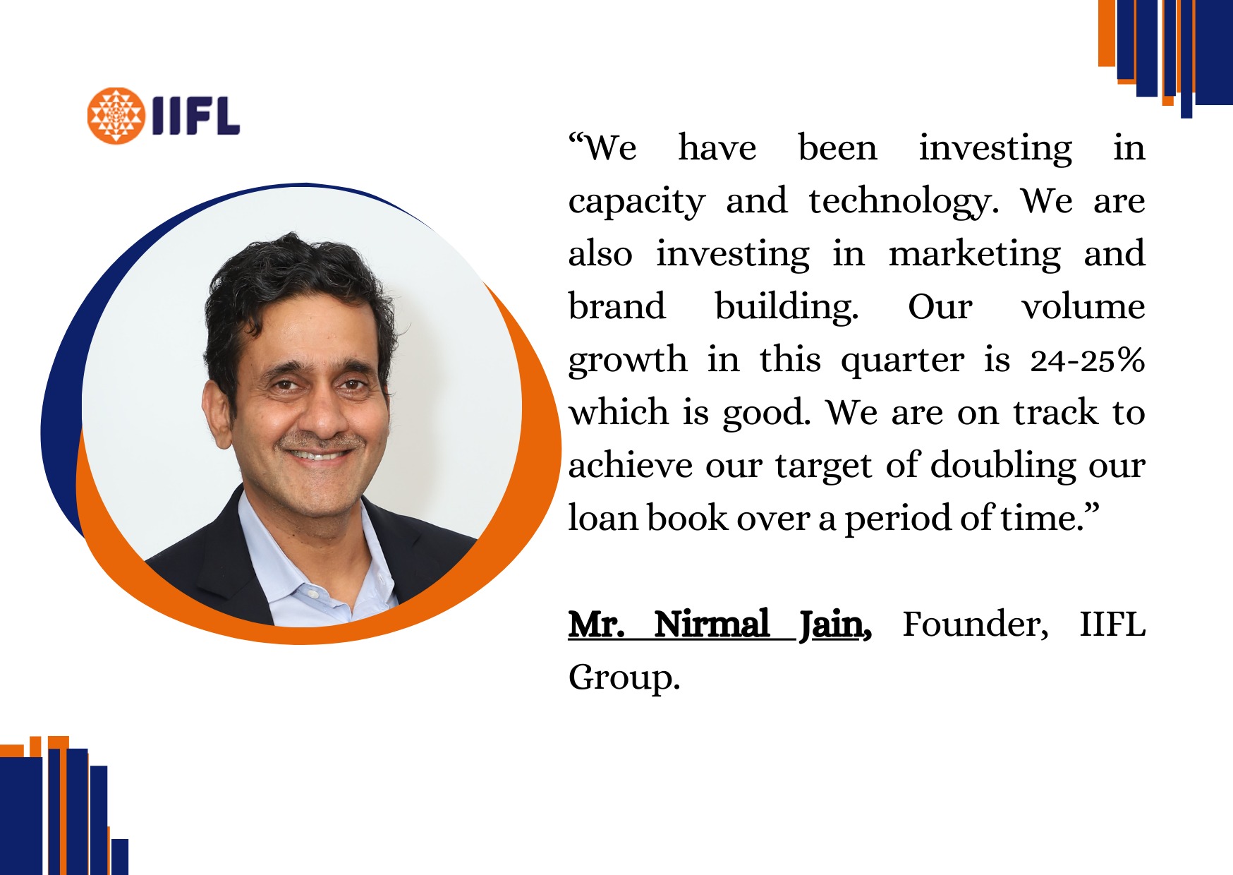 Nirmal Jain decodes IIFL growth and the outlook ahead