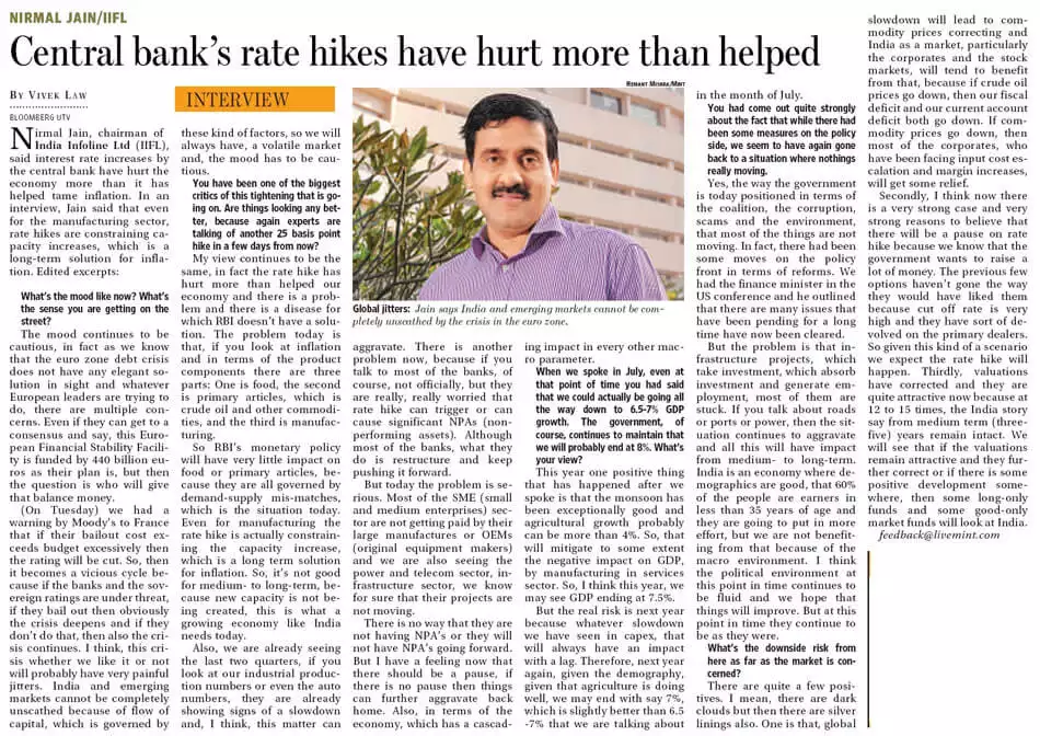 Central Bank's rate hikes have hurt more than help