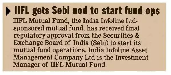 IIFL gets Sebi nod to start fund ops