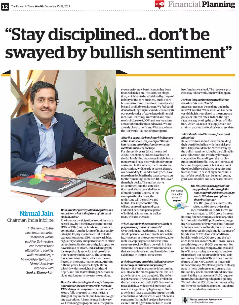 �Stay disciplined... don�t be swayed by bullish sentiment�