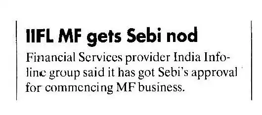 IIFL MF gets SEBI nod