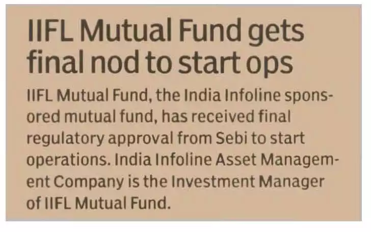India Infoline gets final nod for starting ops