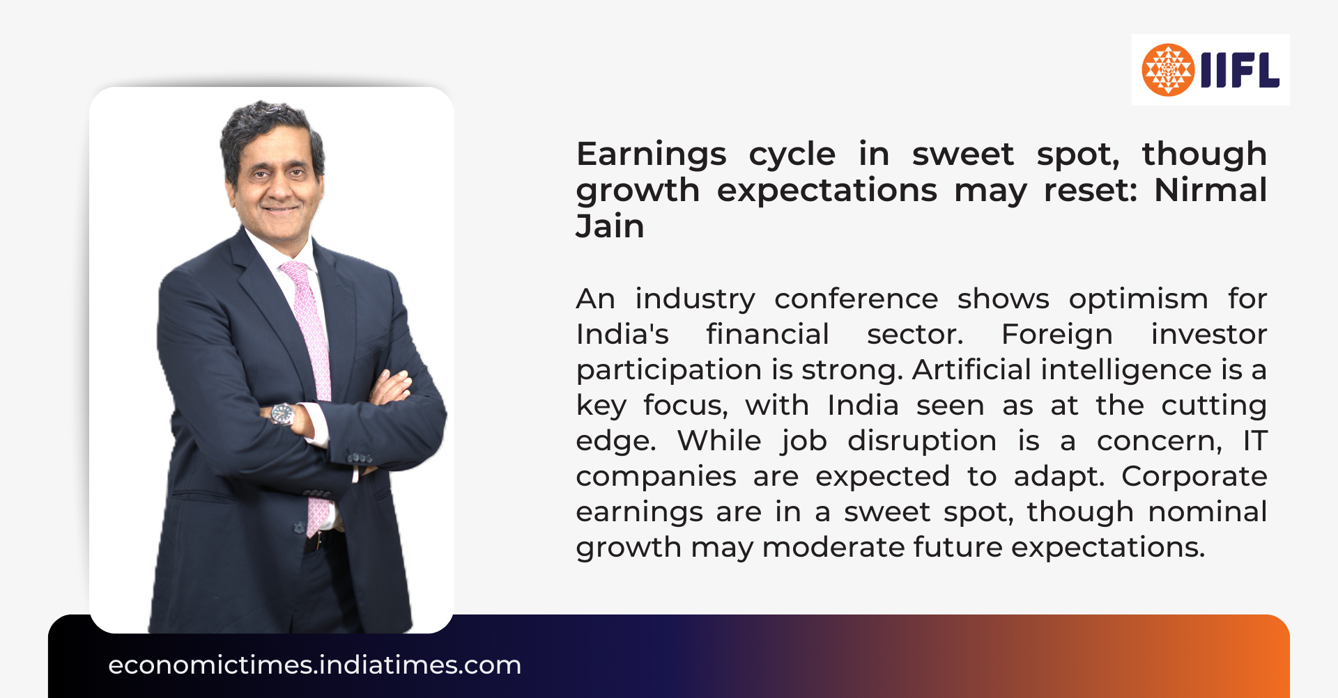 Earnings cycle in sweet spot, though growth…