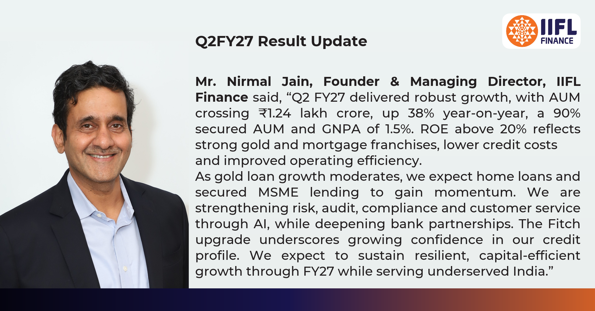IIFL Finance - Q2FY27 Result Update
