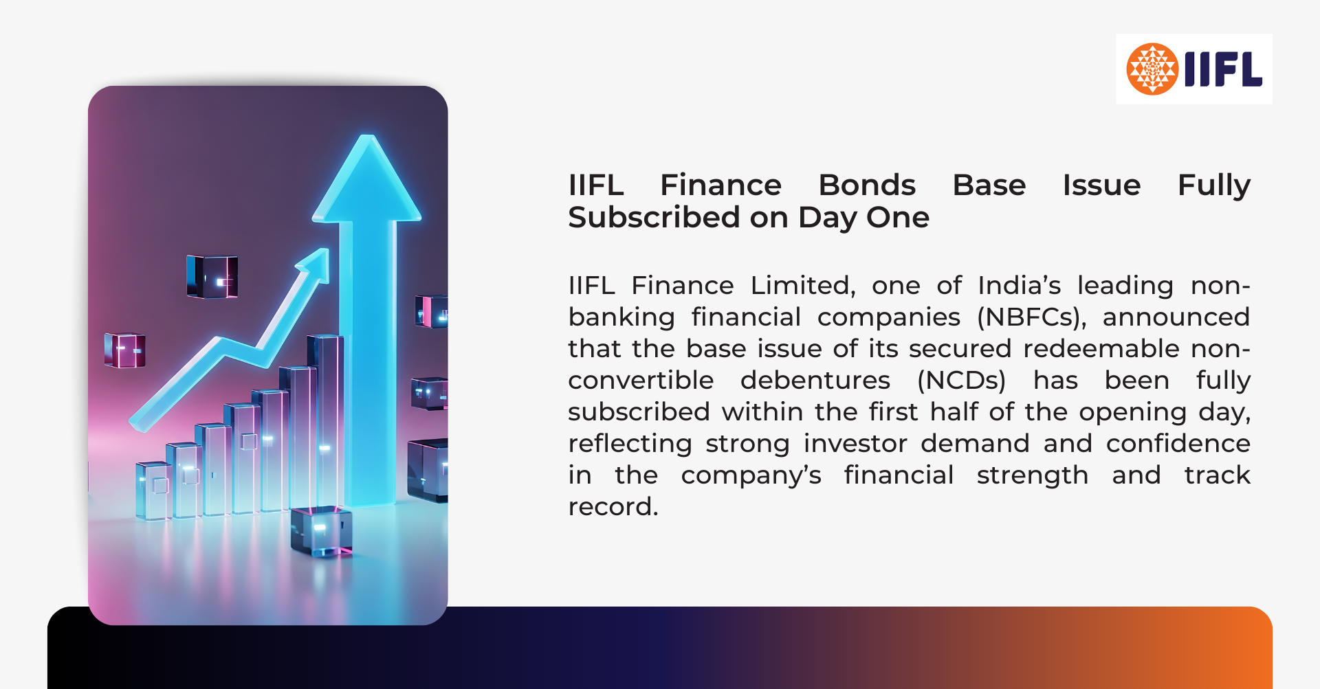 IIFL Finance Bonds Base Issue Fully Subscribed on…