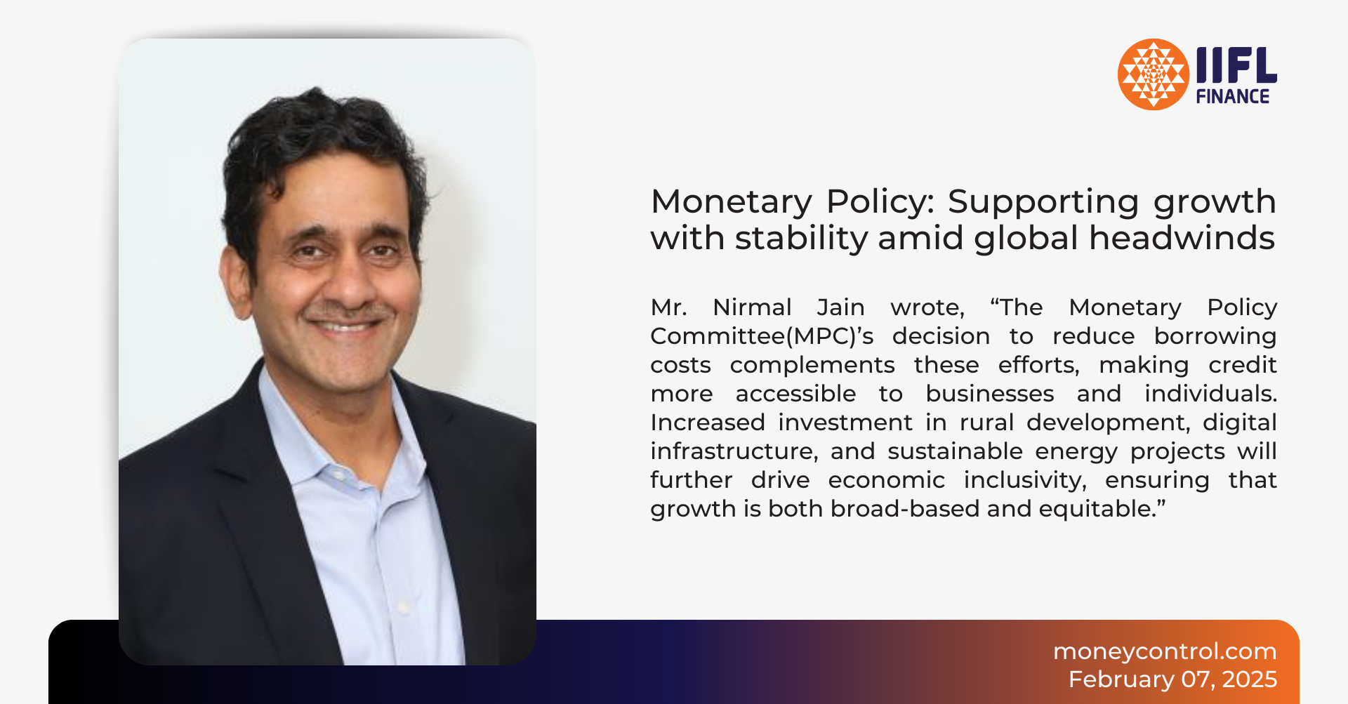  Monetary Policy: Supporting growth with stability amid global headwinds