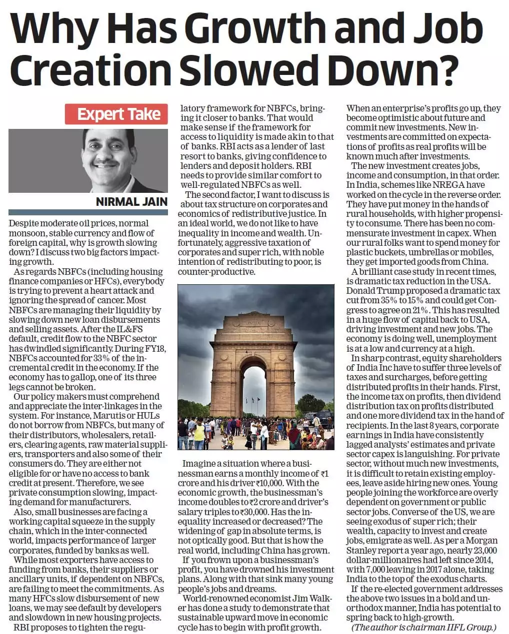 Why Has Growth and Job Creation Slowed Down?