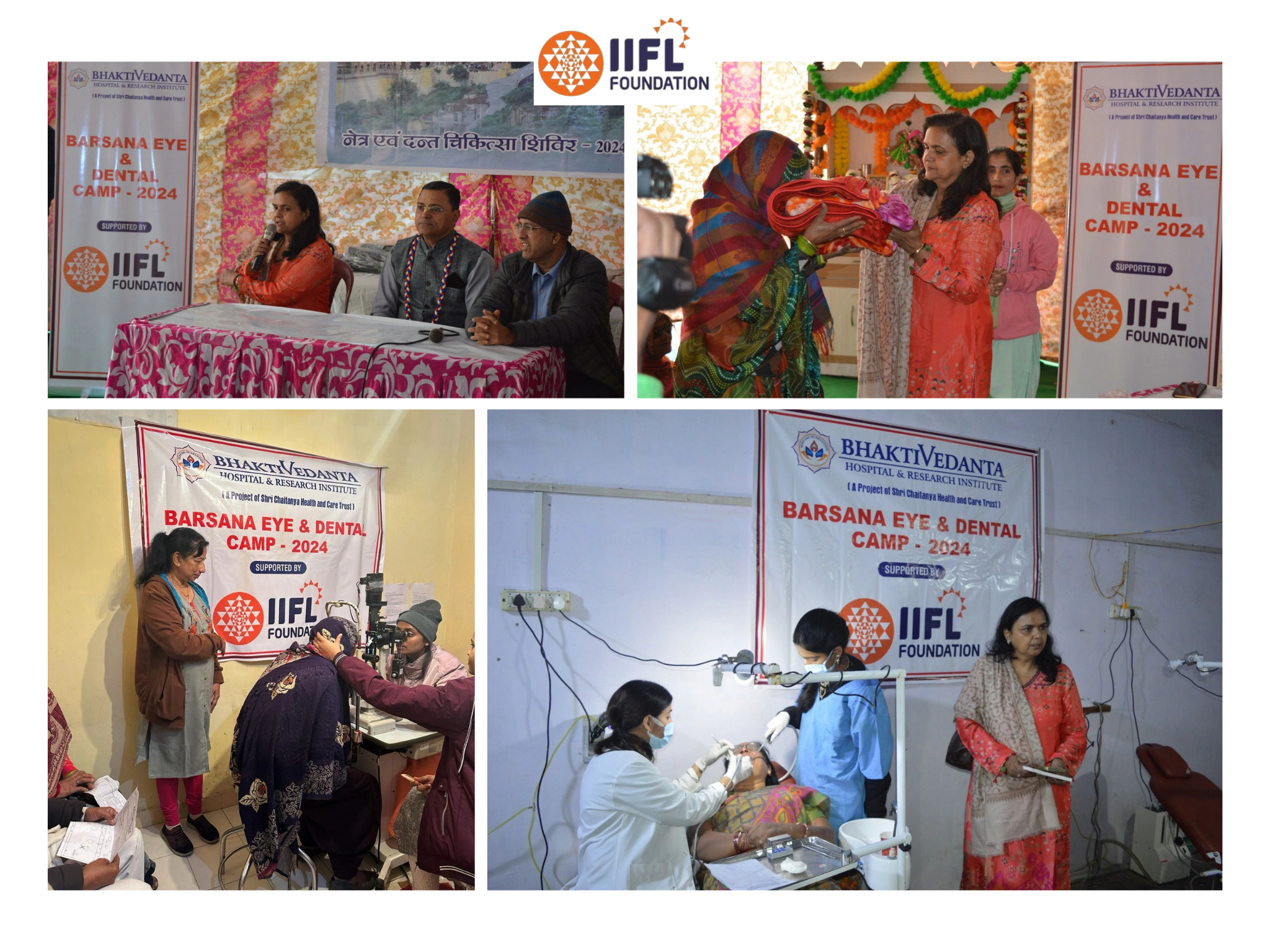 IIFL Foundation Supports Annual Barsana Medical Camp 2024