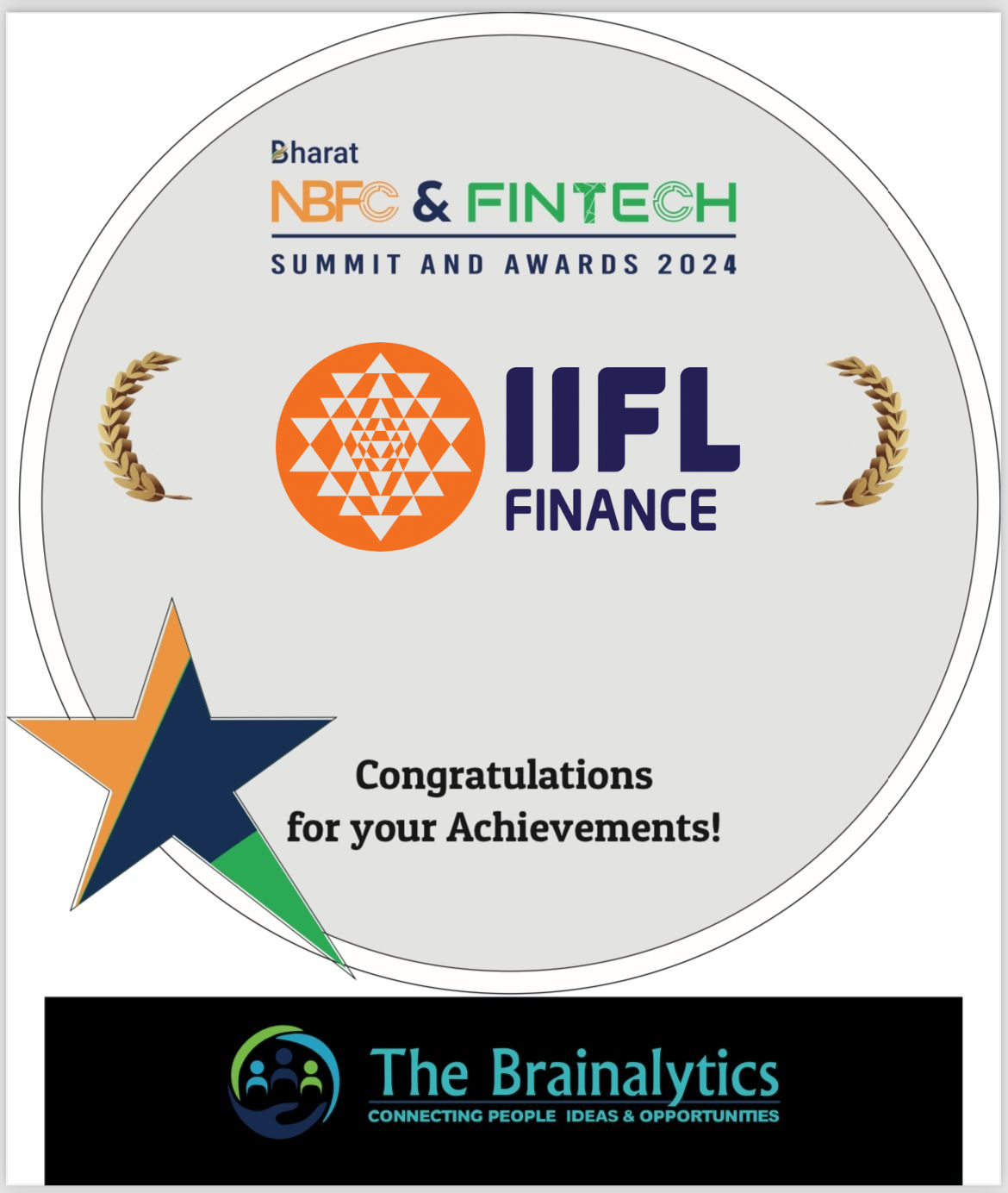 IIFL Finance Wins Best Technology, Customer Experience and Brand Building Awards at the Bharat NBFC & Fintech Summit 
