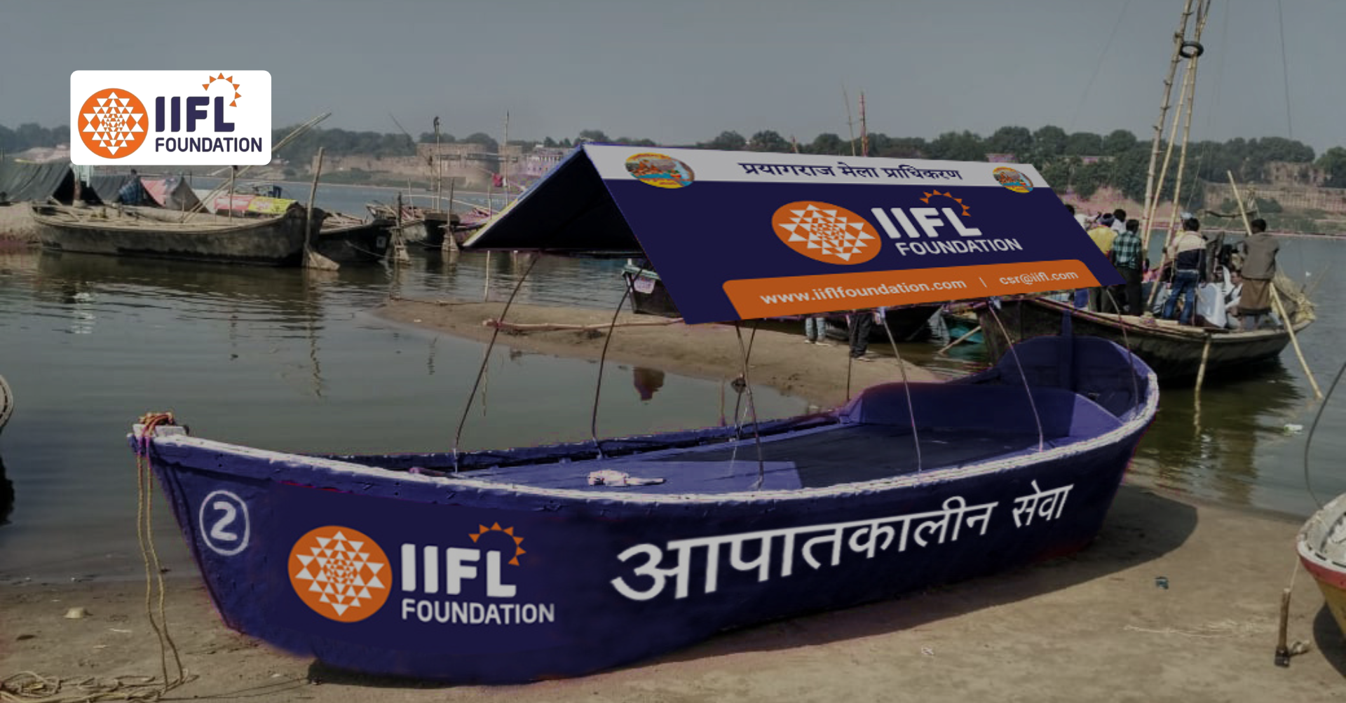 IIFL Foundation Launches 15-Boat Ambulances at Maha Kumbh in Partnership with Mela Authorities