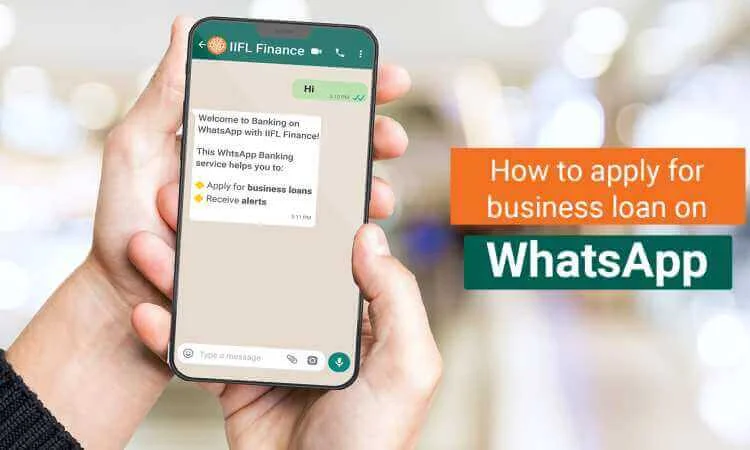 Get Business Loan on WhatsApp