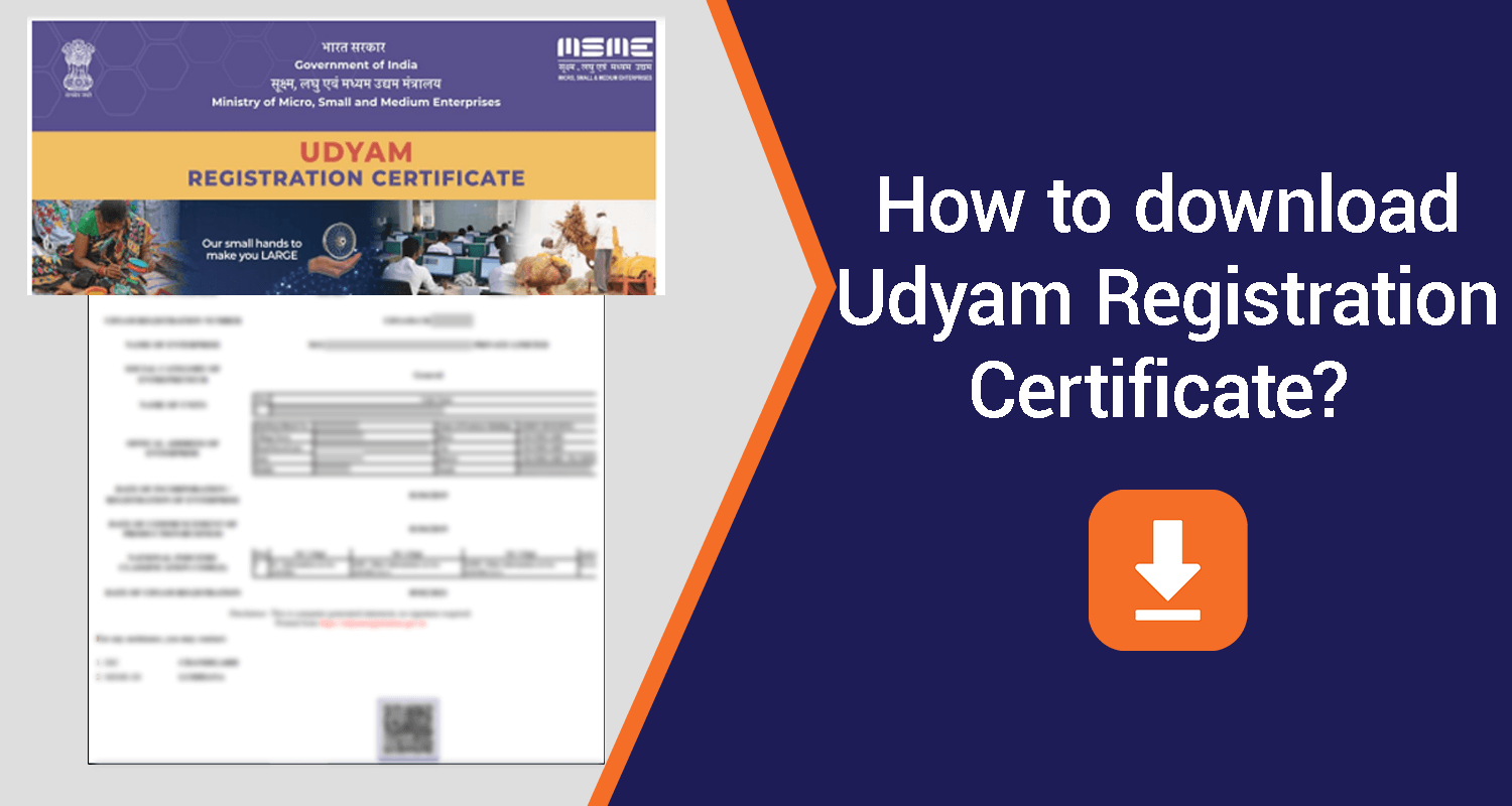 Download Udyam Registration Certificate Online