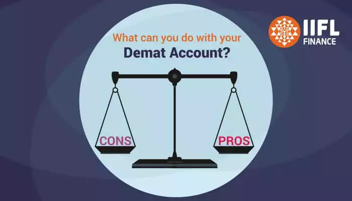 What all can I do with my DEMAT account?