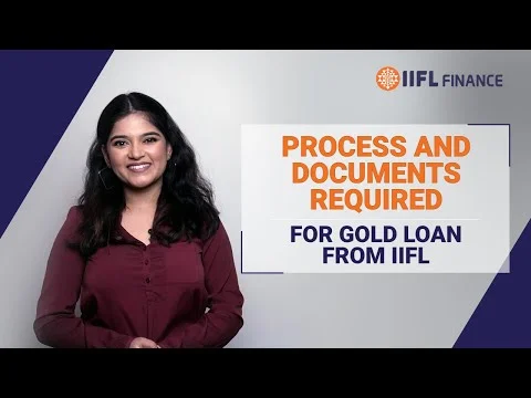 Gold loan process youtube video thumbnail