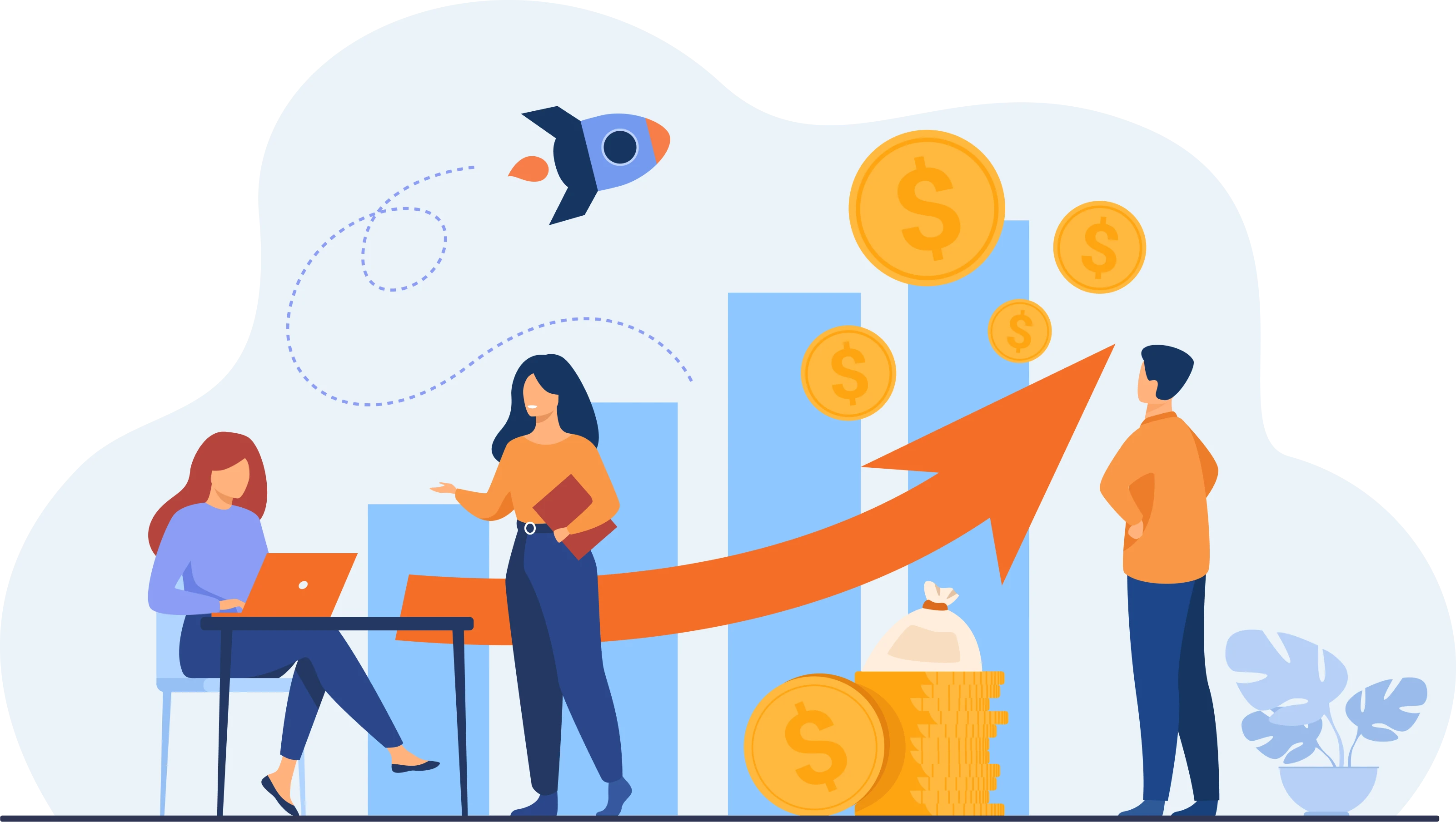 trendlyne brand illustration
